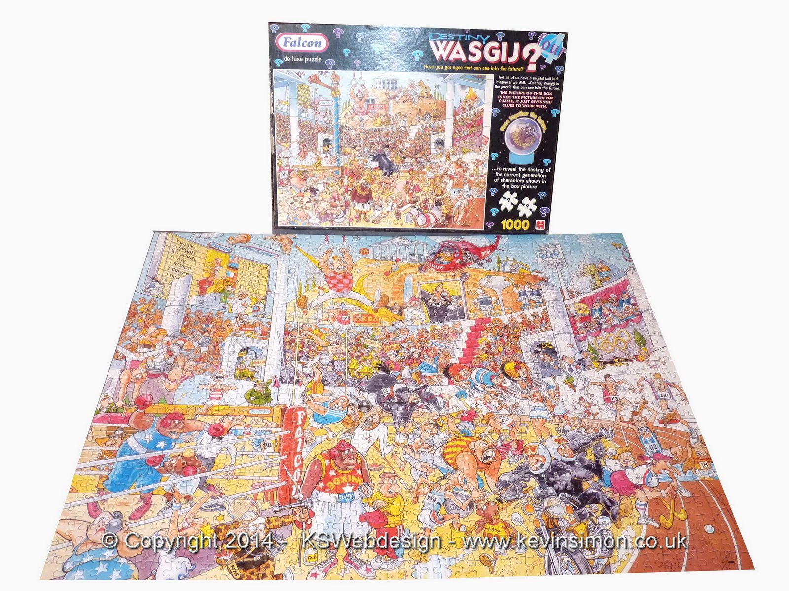 Wasgij Jigsaws completed solutions and full list of puzzles